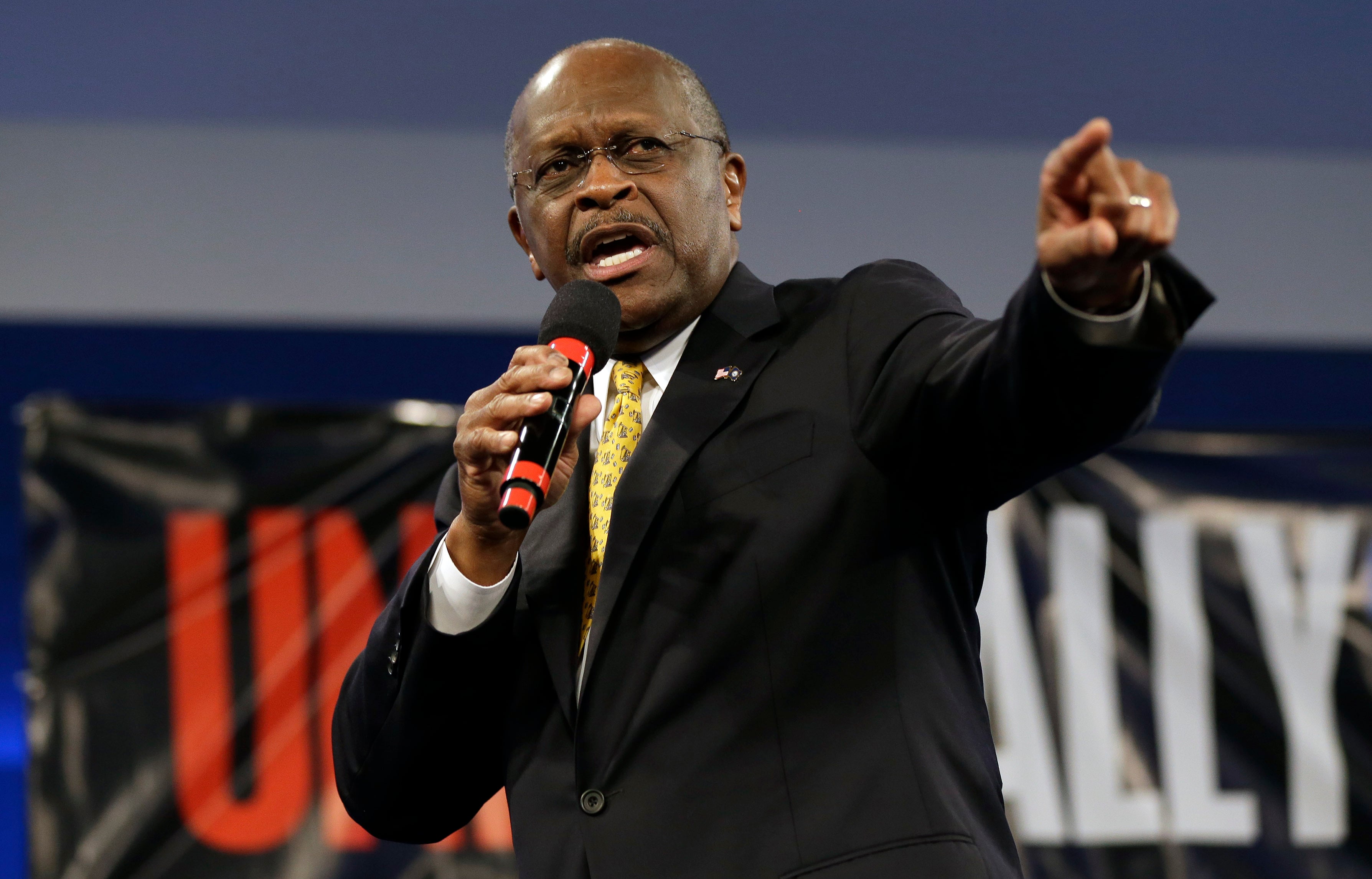 Barack Obama, Mitt Romney, Herman Cain